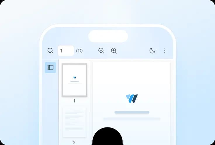 React PDF Viewer mobile responsive layout compared to wojtekmaj/react-pdf