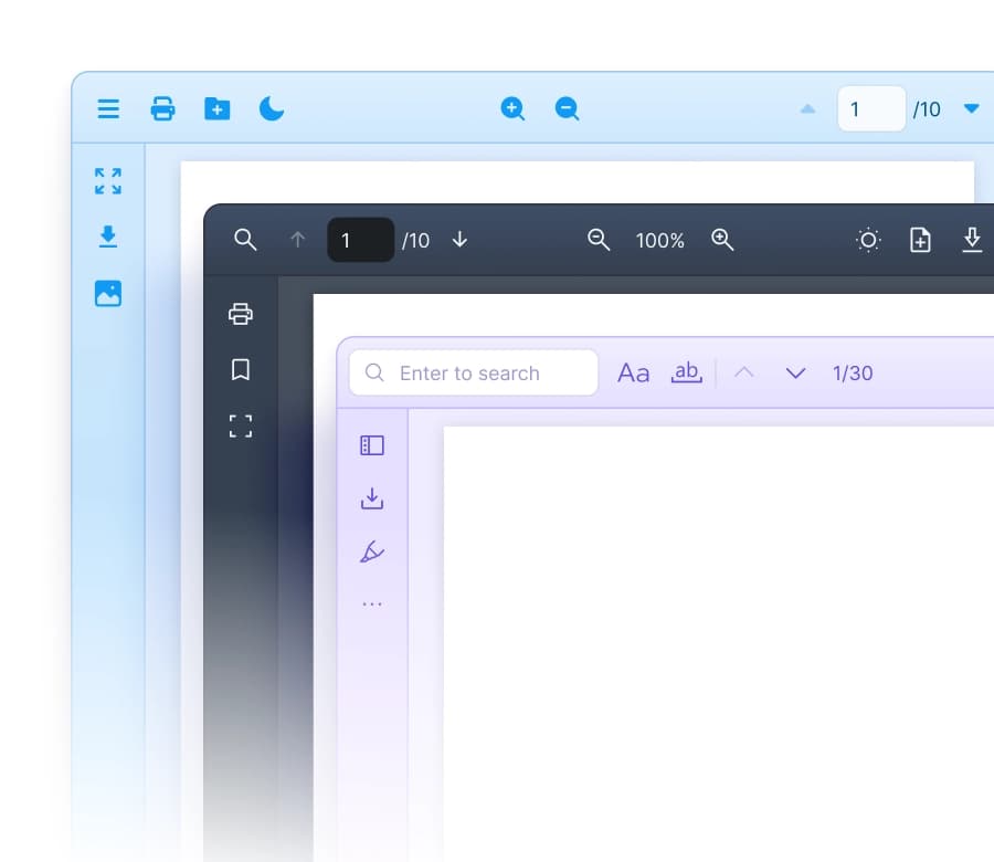 React PDF Kit customizable toolbar for AI apps with summarize, translate, and custom action buttons
