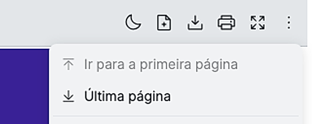 React PDF Viewer toolbar with only the two overridden Portuguese labels visible because the Locales fallback was not imported
