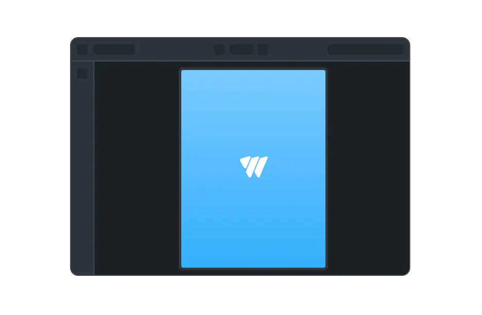 React PDF Viewer default layout with toolbar, sidebar, and page view in dark mode