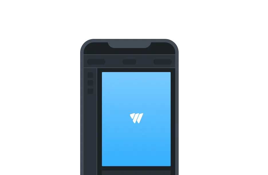 React PDF Viewer responsive layout in dark mode adapting to mobile screen width
