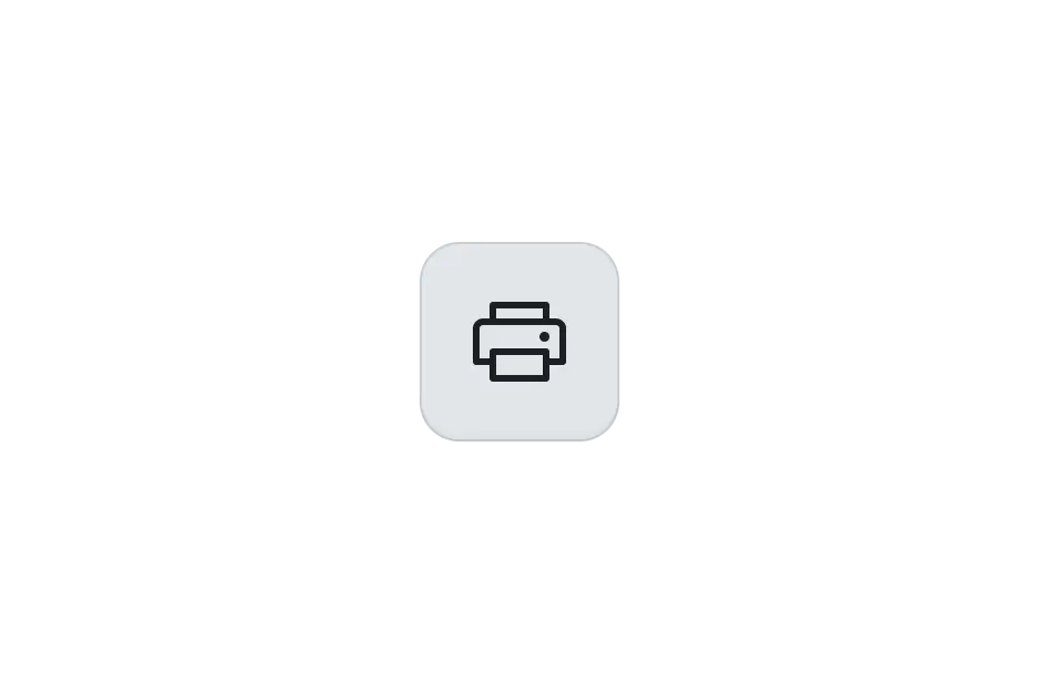 React PDF Viewer print preview dialog showing page layout and print controls